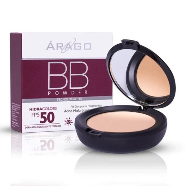 BB Cream Arago - Kit Total BEGE - Creme, Powder, Stick - Imagem 4