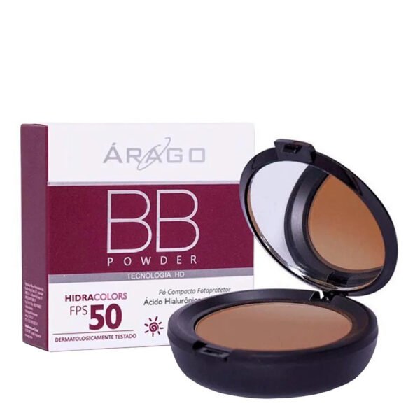 Bb Powder Hidracolors Fps 50 12G, Árago Dermocosméticos, Cores