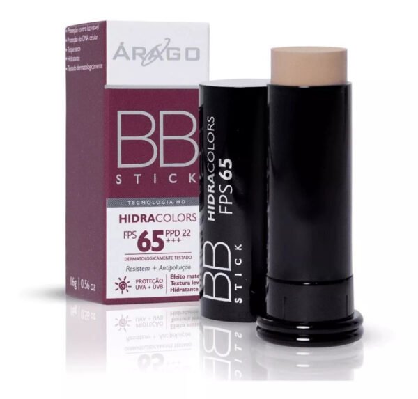 BB Cream Arago - Kit Total BEGE - Creme, Powder, Stick - Imagem 5